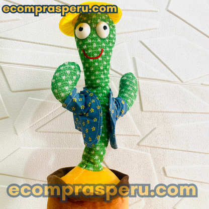 CACTUS BAILARIN CON ROPA INTERACTIVO